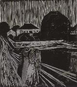 Edvard Munch Girl on the bridge oil on canvas